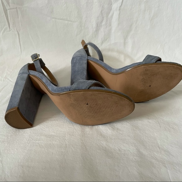 💙Steve Madden Blue Suede Heels - Picture 5 of 5